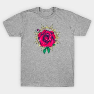 Red Rose Variation T-Shirt